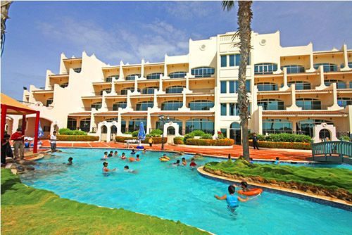 Durrah Beach Apartment ดูรัต อลารุส ภายนอก รูปภาพ